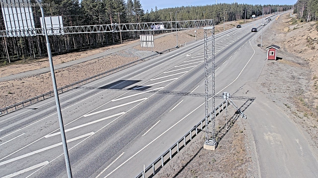 Kelikamerat Kuva Tie 4 Ii, Kuivaniemi, Ii, Pohjois-Pohjanmaa