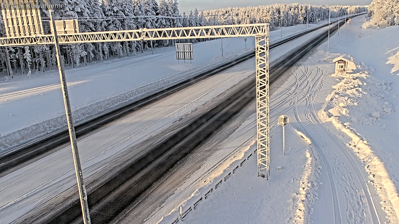 Kelikamerat Kuva Tie 4 Ii, Kuivaniemi, Ii, Pohjois-Pohjanmaa