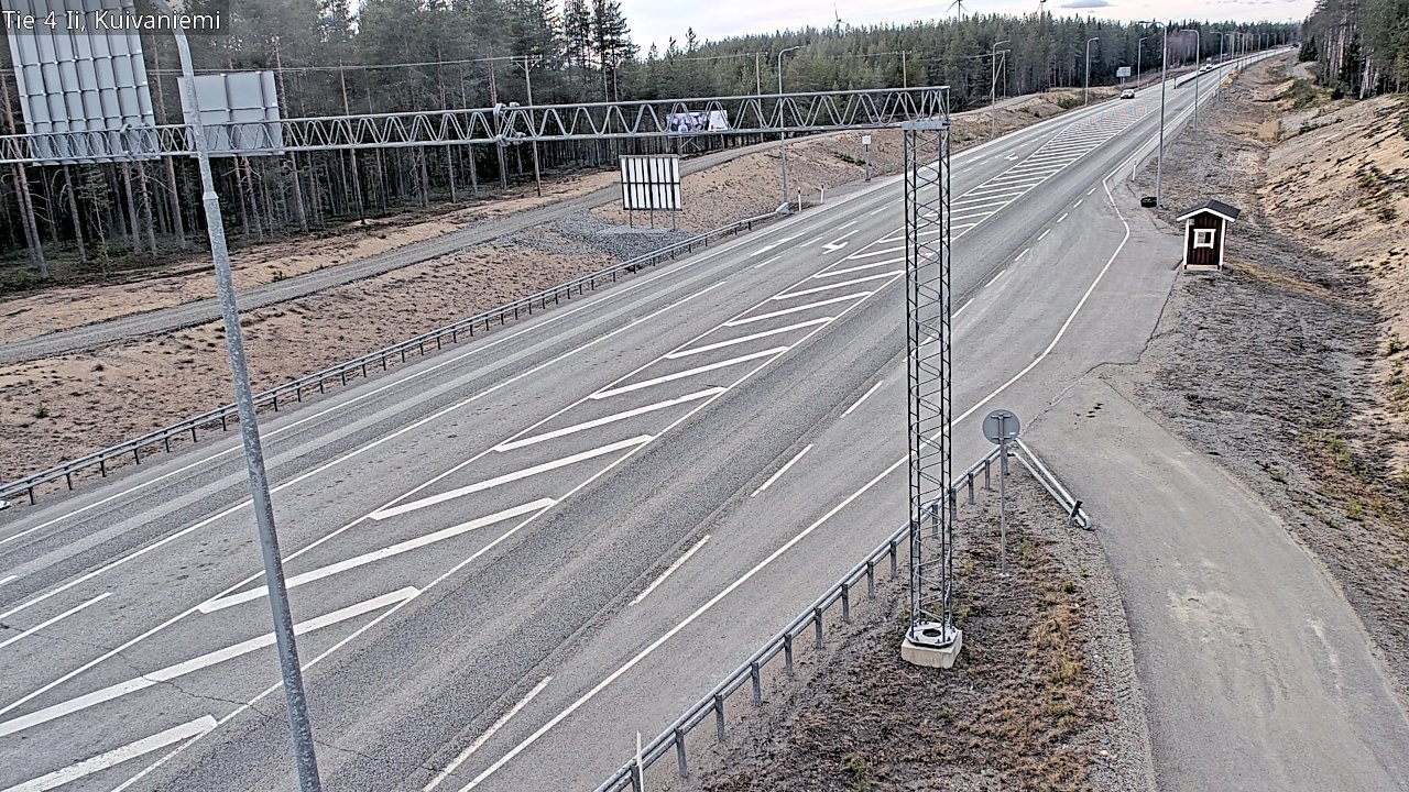 Kelikamerat Kuva Tie 4 Ii, Kuivaniemi, Ii, Pohjois-Pohjanmaa