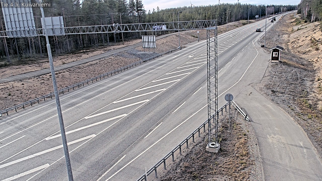 Kelikamerat Kuva Tie 4 Ii, Kuivaniemi, Ii, Pohjois-Pohjanmaa
