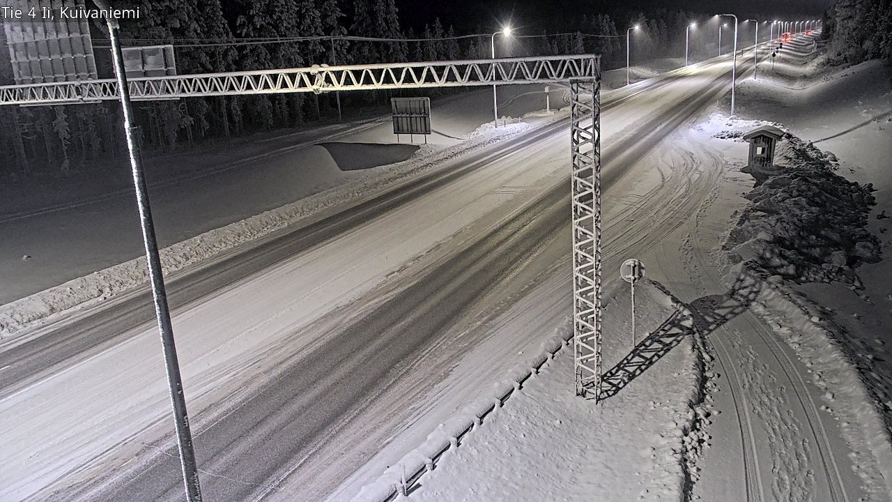 Weather Camera Image Road 4 Ii, Kuivaniemi, Ii, Pohjois-Pohjanmaa
