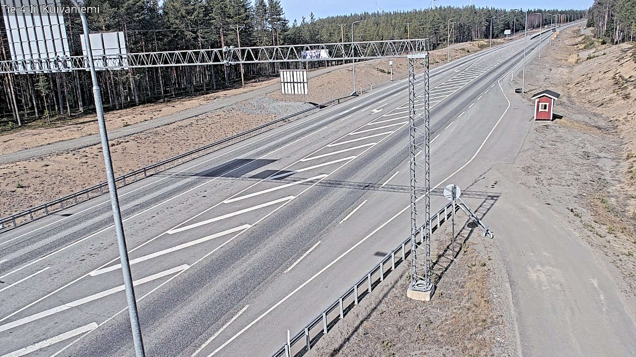 Kelikamerat Kuva Tie 4 Ii, Kuivaniemi, Ii, Pohjois-Pohjanmaa