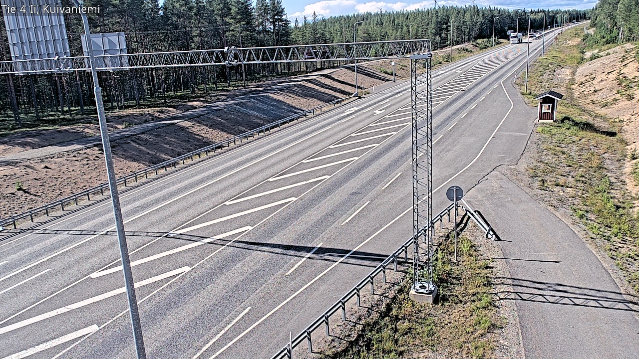 Weather Camera Image Väg 4 Ii, Kuivaniemi, Ii, Pohjois-Pohjanmaa