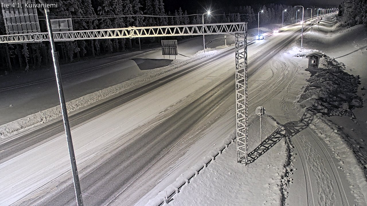 Weather Camera Image Road 4 Ii, Kuivaniemi, Ii, Pohjois-Pohjanmaa
