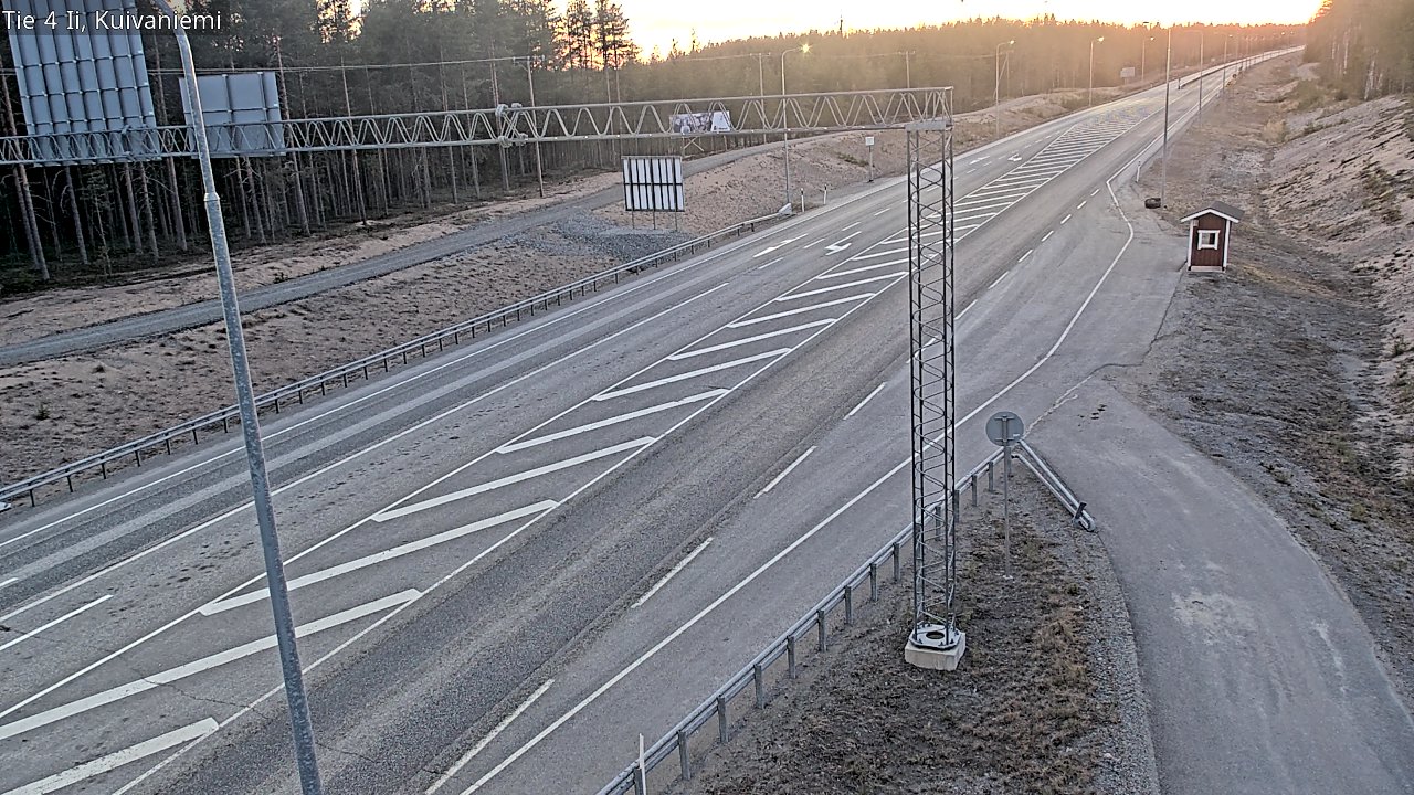 Kelikamerat Kuva Tie 4 Ii, Kuivaniemi, Ii, Pohjois-Pohjanmaa