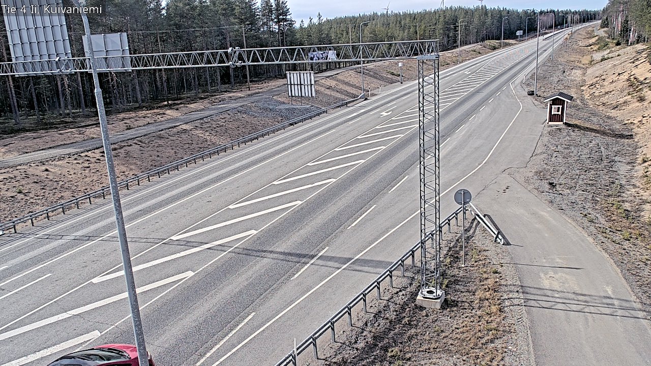 Kelikamerat Kuva Tie 4 Ii, Kuivaniemi, Ii, Pohjois-Pohjanmaa