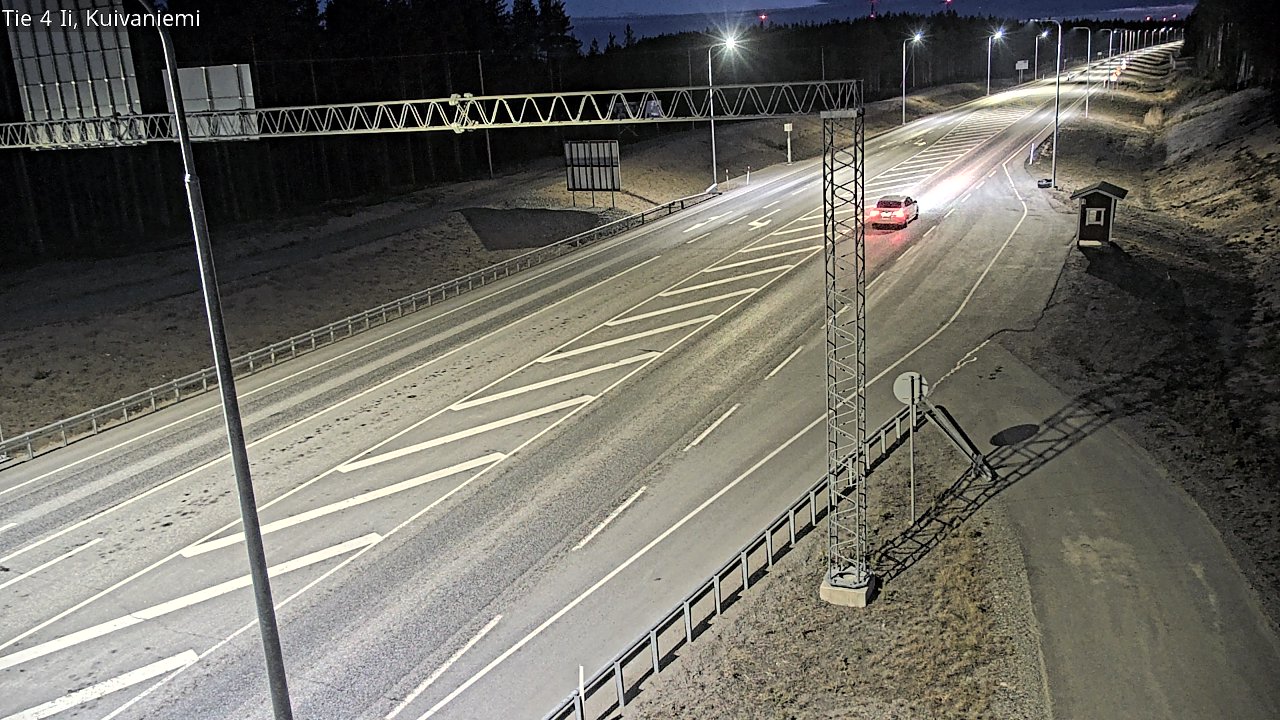 Weather Camera Image Road 4 Ii, Kuivaniemi, Ii, Pohjois-Pohjanmaa