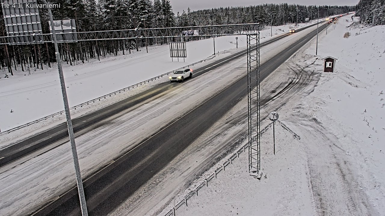 Kelikamerat Kuva Tie 4 Ii, Kuivaniemi, Ii, Pohjois-Pohjanmaa