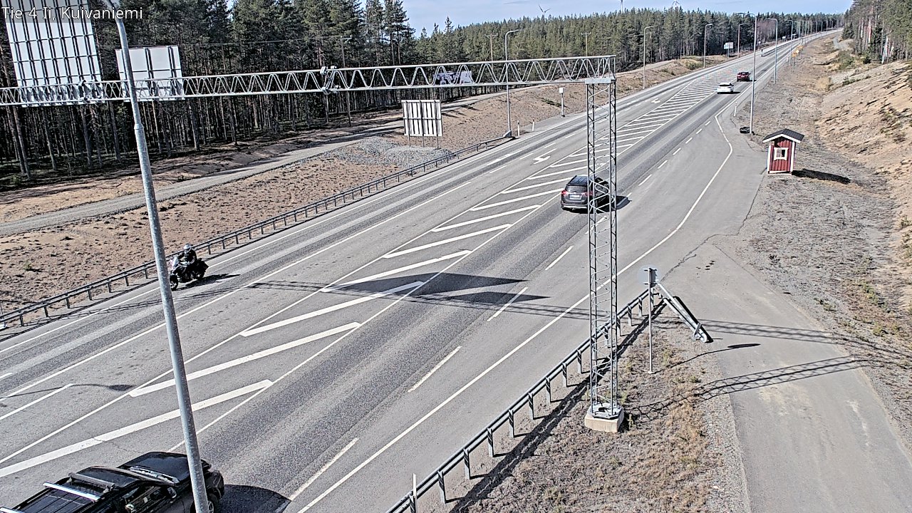 Kelikamerat Kuva Tie 4 Ii, Kuivaniemi, Ii, Pohjois-Pohjanmaa