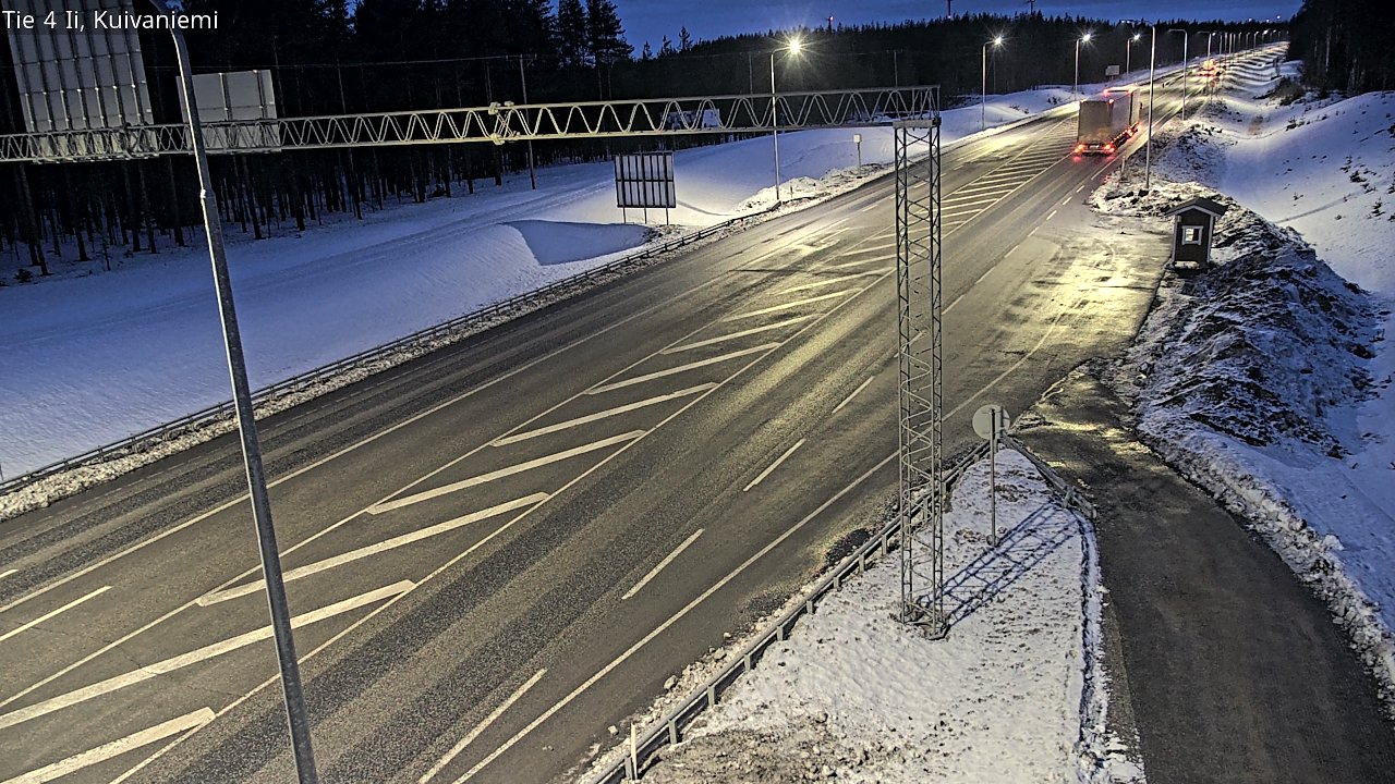 Kelikamerat Kuva Tie 4 Ii, Kuivaniemi, Ii, Pohjois-Pohjanmaa