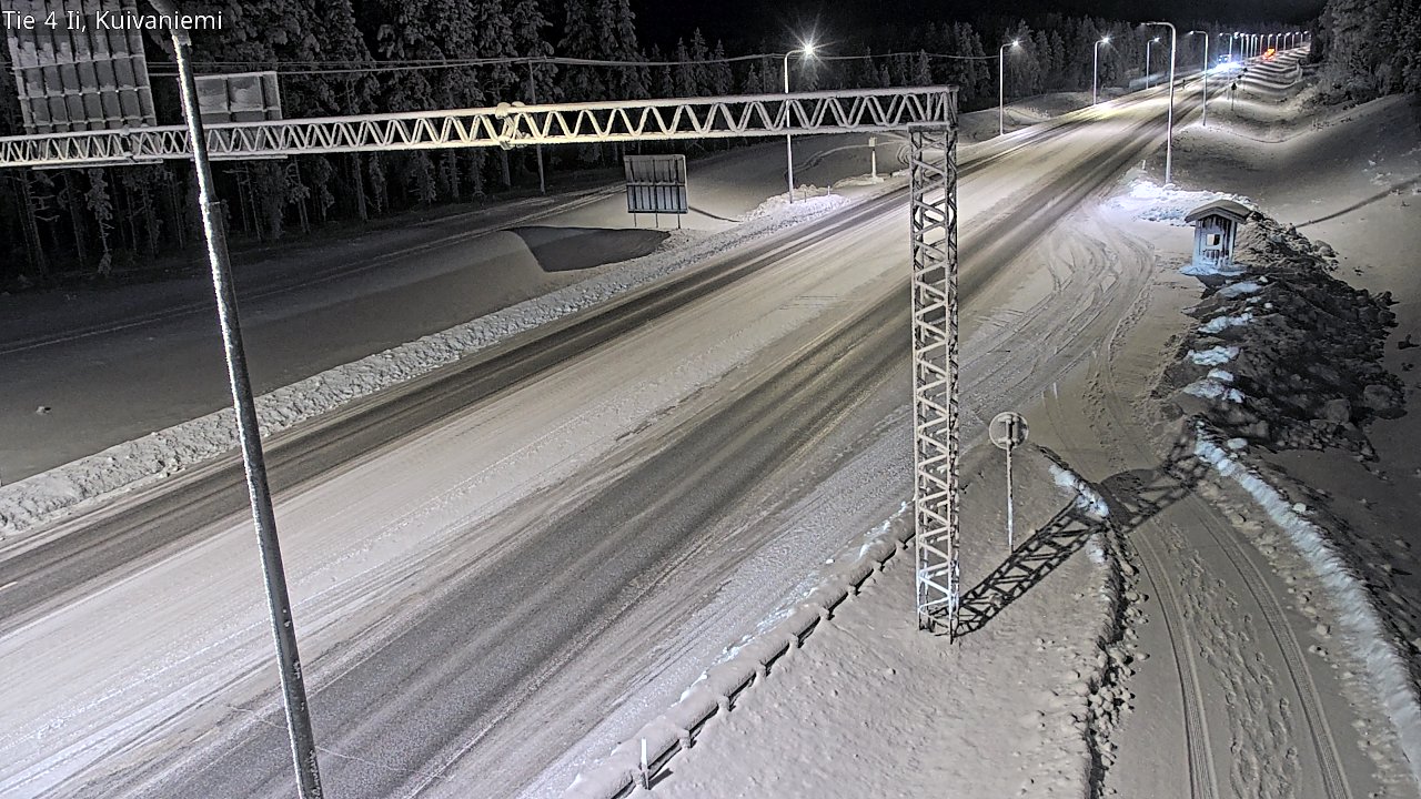 Weather Camera Image Road 4 Ii, Kuivaniemi, Ii, Pohjois-Pohjanmaa