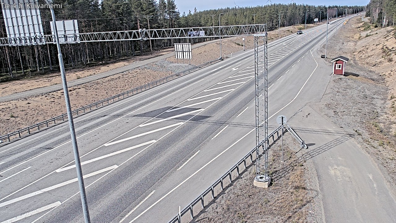 Kelikamerat Kuva Tie 4 Ii, Kuivaniemi, Ii, Pohjois-Pohjanmaa