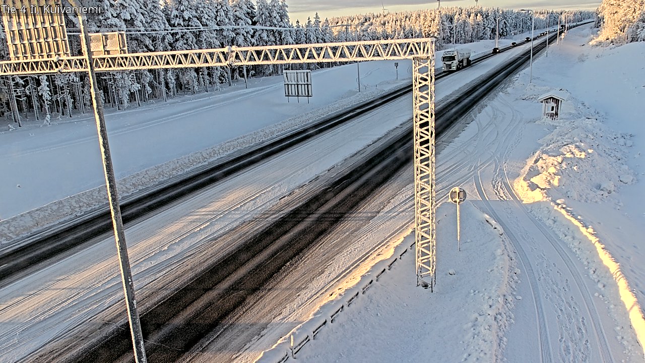 Kelikamerat Kuva Tie 4 Ii, Kuivaniemi, Ii, Pohjois-Pohjanmaa
