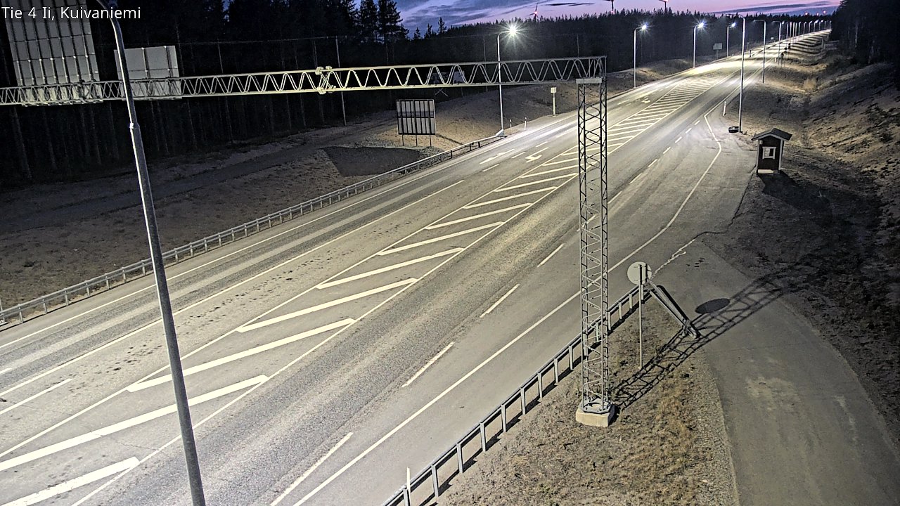 Kelikamerat Kuva Tie 4 Ii, Kuivaniemi, Ii, Pohjois-Pohjanmaa