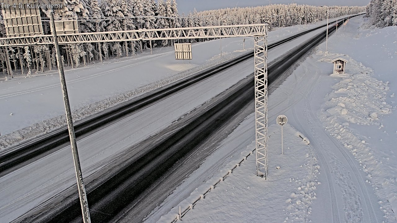 Kelikamerat Kuva Tie 4 Ii, Kuivaniemi, Ii, Pohjois-Pohjanmaa