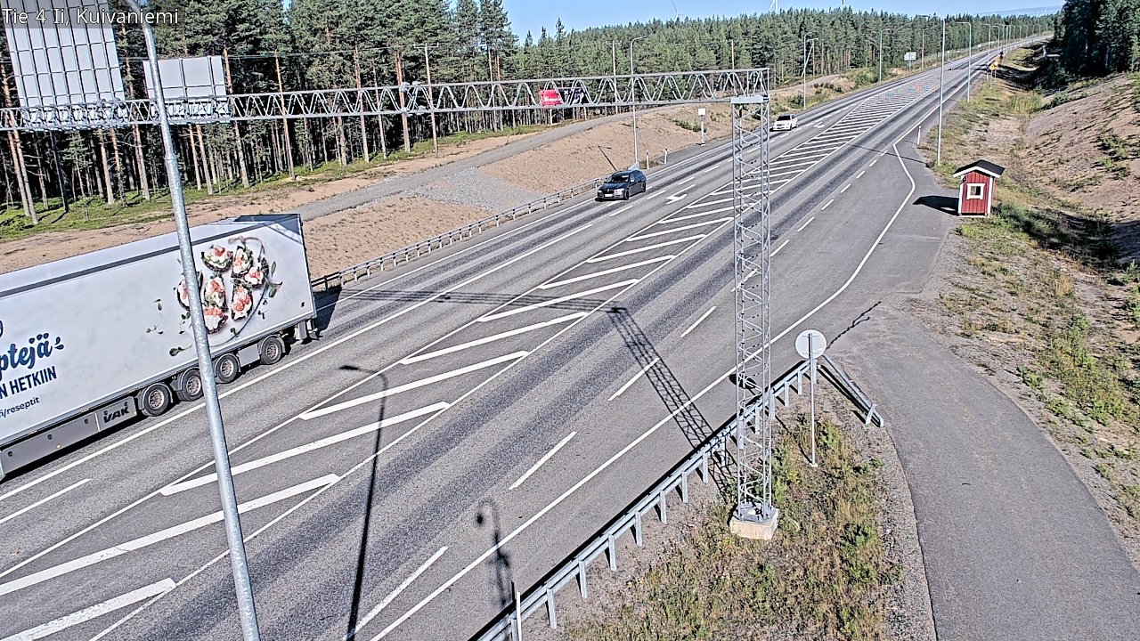 Kelikamerat Kuva Tie 4 Ii, Kuivaniemi, Ii, Pohjois-Pohjanmaa