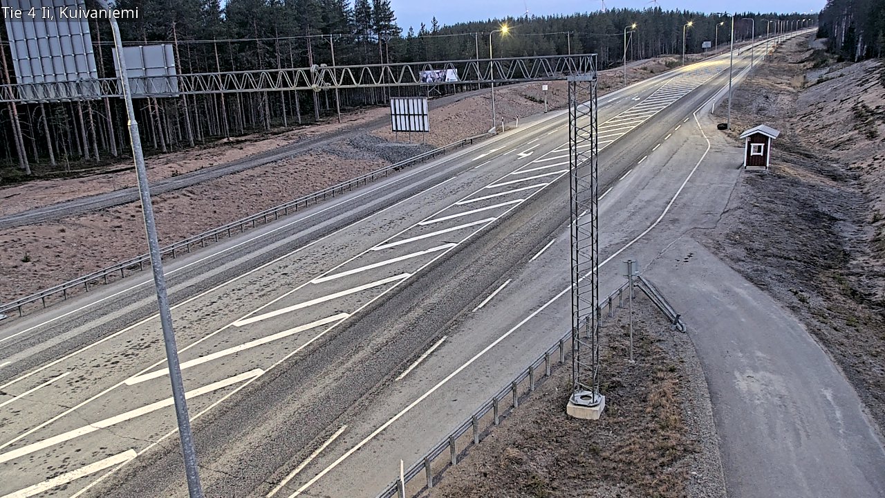 Kelikamerat Kuva Tie 4 Ii, Kuivaniemi, Ii, Pohjois-Pohjanmaa
