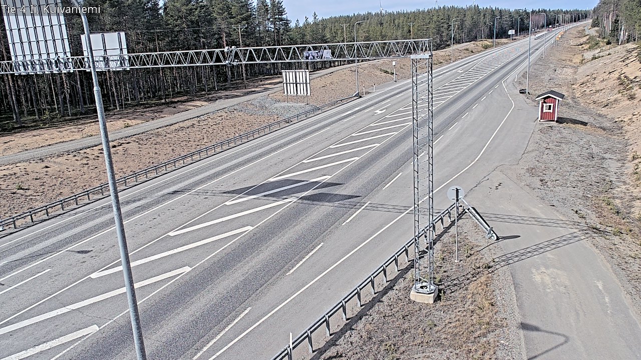 Kelikamerat Kuva Tie 4 Ii, Kuivaniemi, Ii, Pohjois-Pohjanmaa