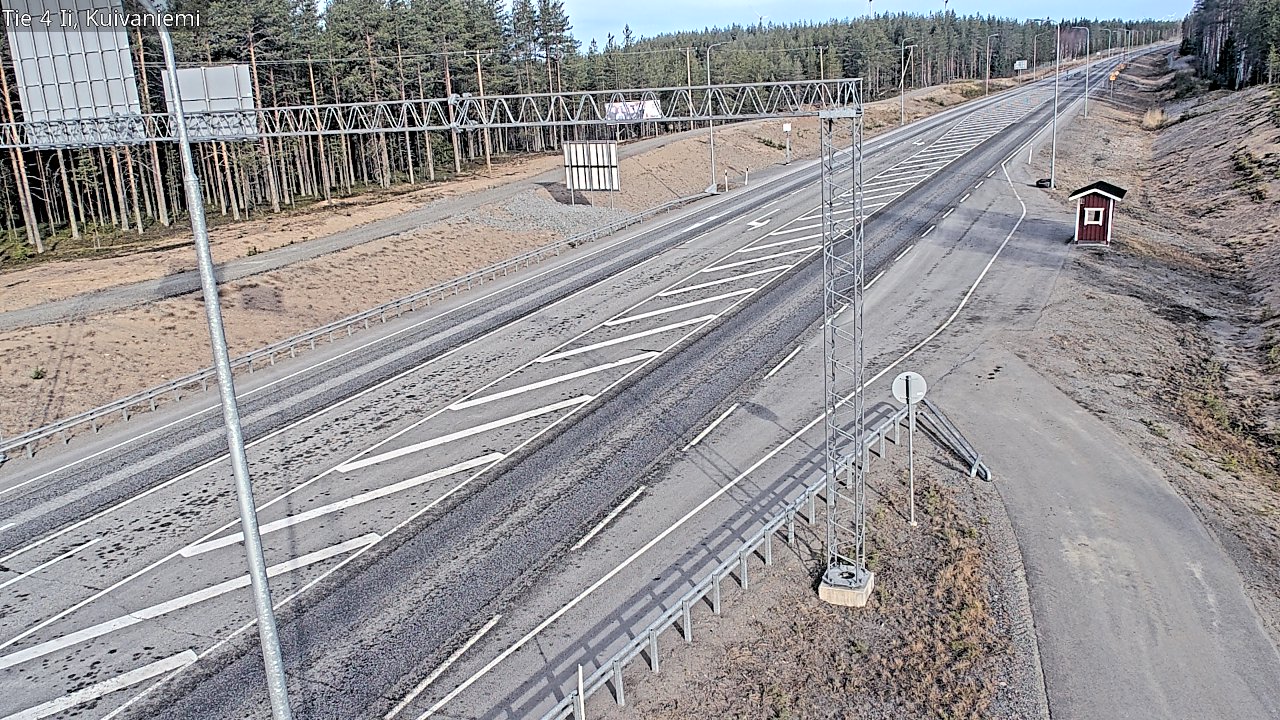Kelikamerat Kuva Tie 4 Ii, Kuivaniemi, Ii, Pohjois-Pohjanmaa