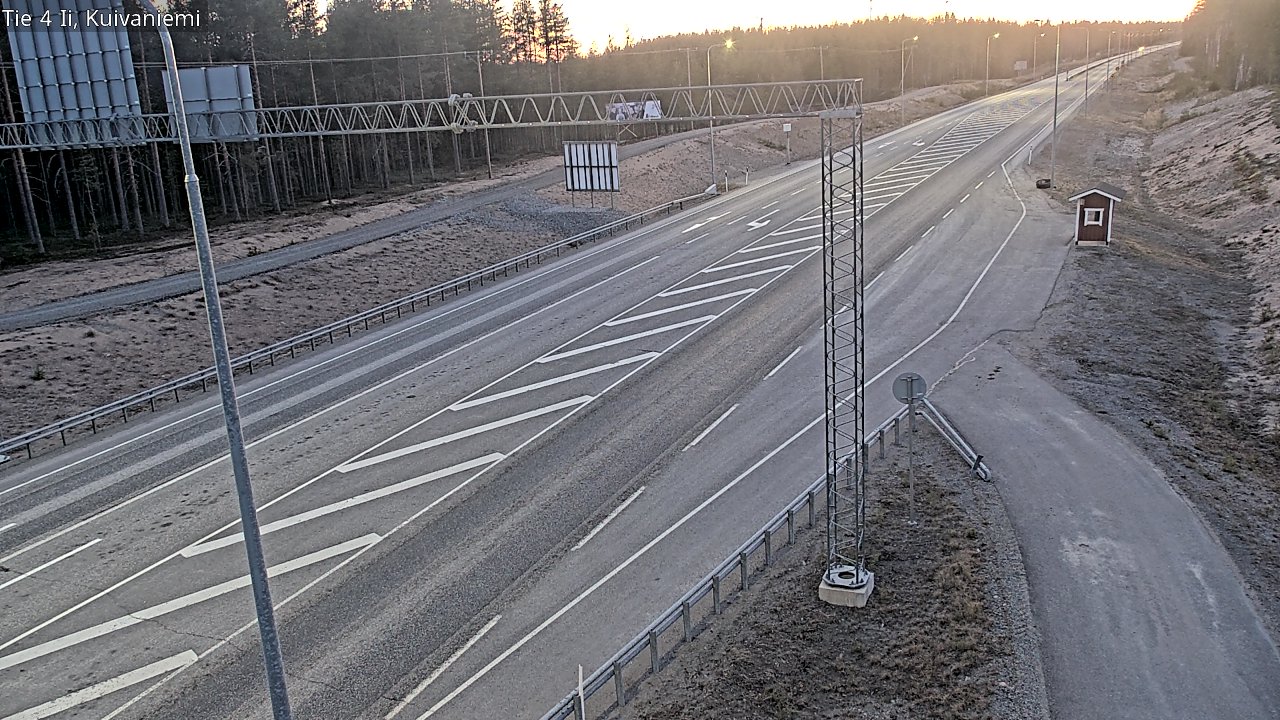 Kelikamerat Kuva Tie 4 Ii, Kuivaniemi, Ii, Pohjois-Pohjanmaa