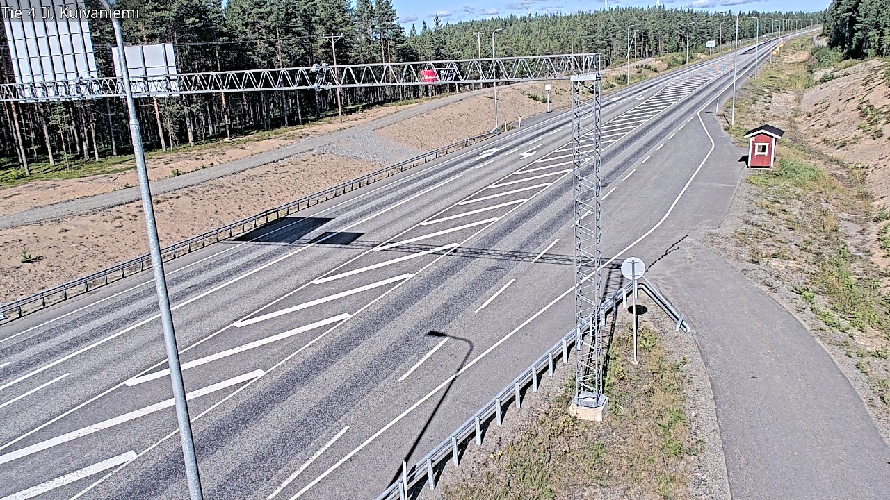 Weather Camera Image Road 4 Ii, Kuivaniemi, Ii, Pohjois-Pohjanmaa