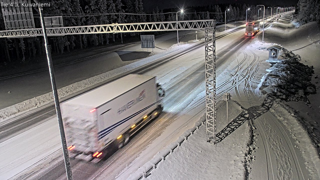 Kelikamerat Kuva Tie 4 Ii, Kuivaniemi, Ii, Pohjois-Pohjanmaa