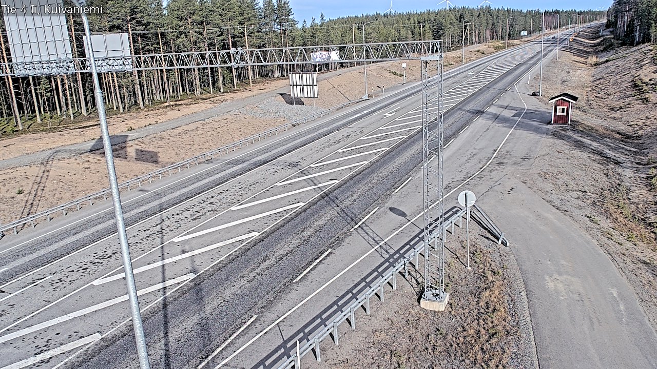 Kelikamerat Kuva Tie 4 Ii, Kuivaniemi, Ii, Pohjois-Pohjanmaa