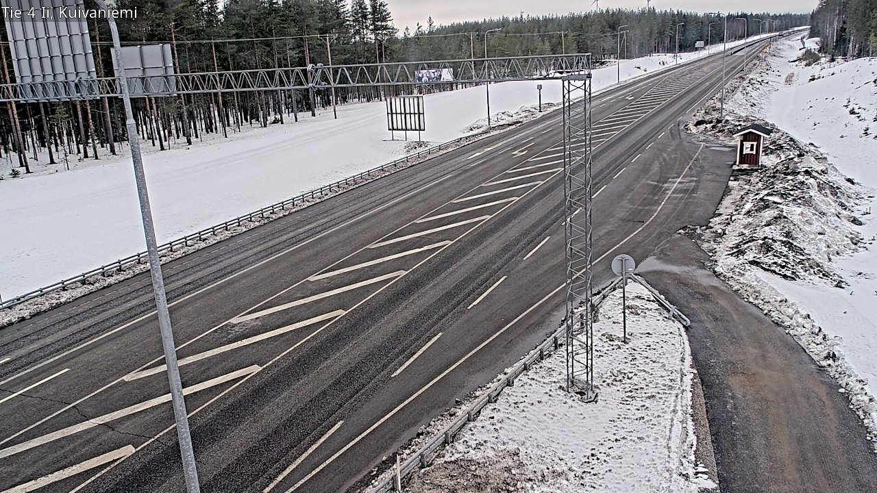 Weather Camera Image Road 4 Ii, Kuivaniemi, Ii, Pohjois-Pohjanmaa