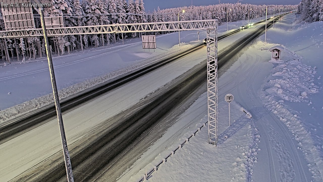Kelikamerat Kuva Tie 4 Ii, Kuivaniemi, Ii, Pohjois-Pohjanmaa