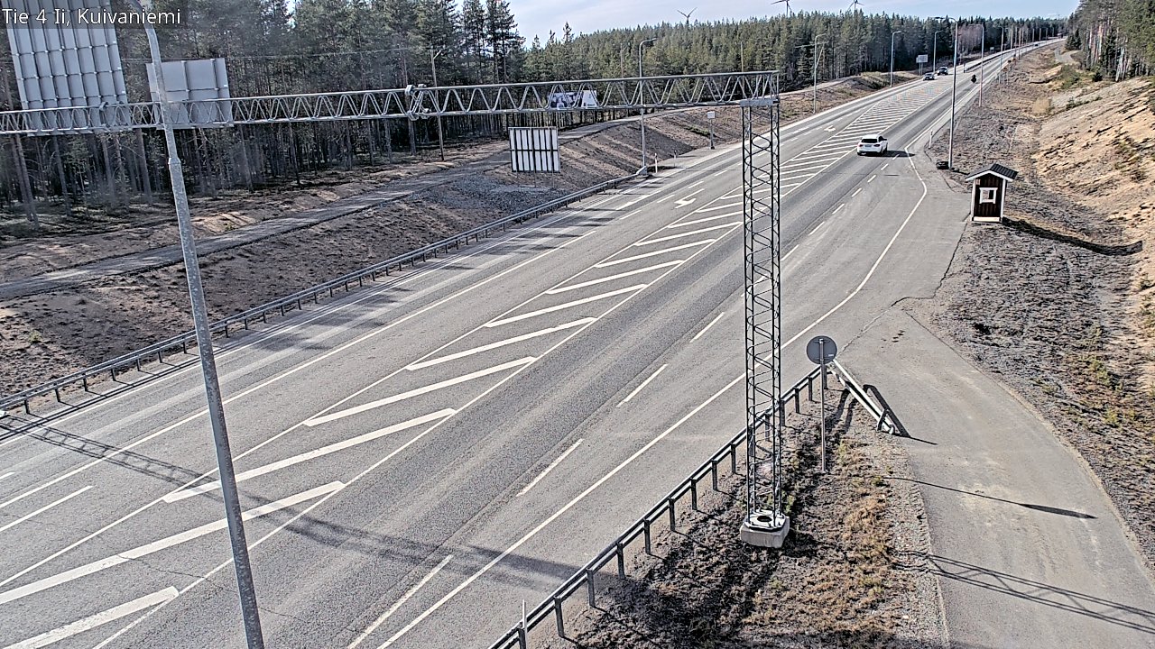 Kelikamerat Kuva Tie 4 Ii, Kuivaniemi, Ii, Pohjois-Pohjanmaa