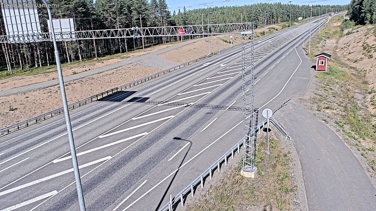 Kelikamerat Kuva Tie 4 Ii, Kuivaniemi, Ii, Pohjois-Pohjanmaa