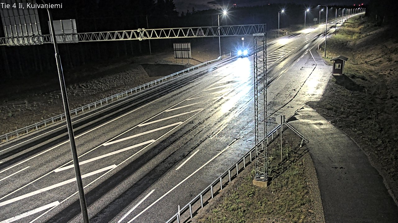 Weather Camera Image Väg 4 Ii, Kuivaniemi, Ii, Pohjois-Pohjanmaa