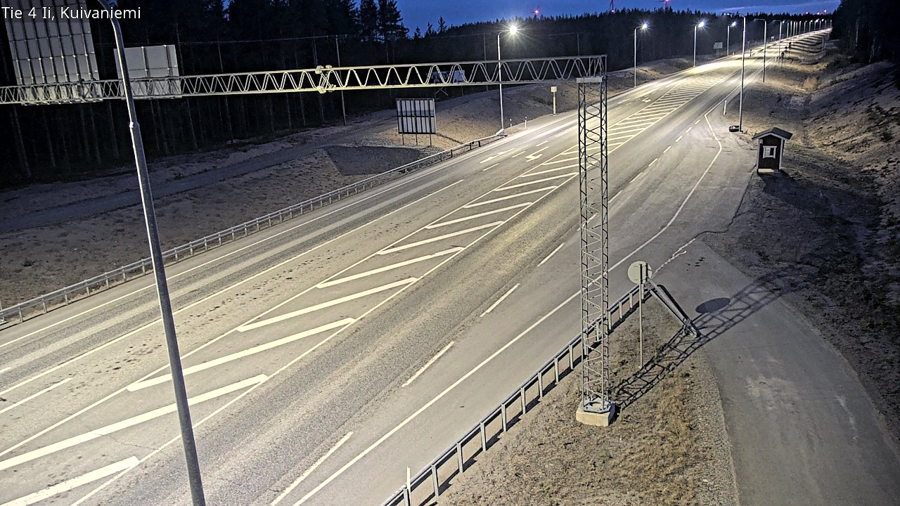 Weather Camera Image Road 4 Ii, Kuivaniemi, Ii, Pohjois-Pohjanmaa