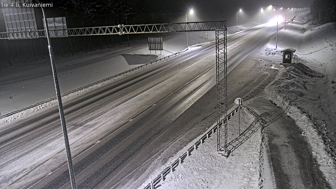 Kelikamerat Kuva Tie 4 Ii, Kuivaniemi, Ii, Pohjois-Pohjanmaa