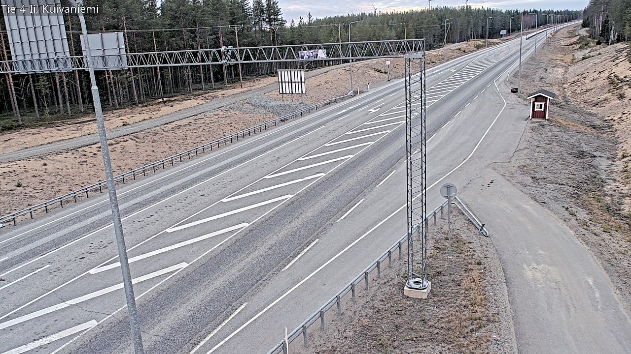 Weather Camera Image Road 4 Ii, Kuivaniemi, Ii, Pohjois-Pohjanmaa