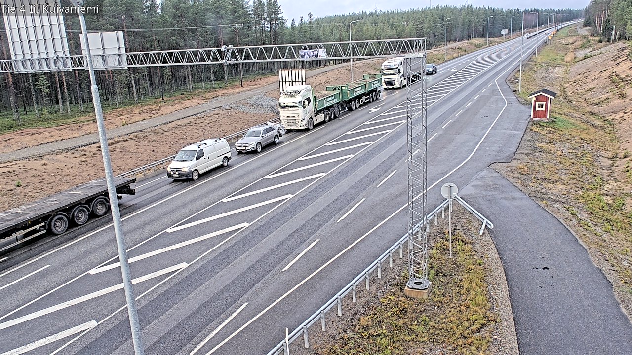 Kelikamerat Kuva Tie 4 Ii, Kuivaniemi, Ii, Pohjois-Pohjanmaa