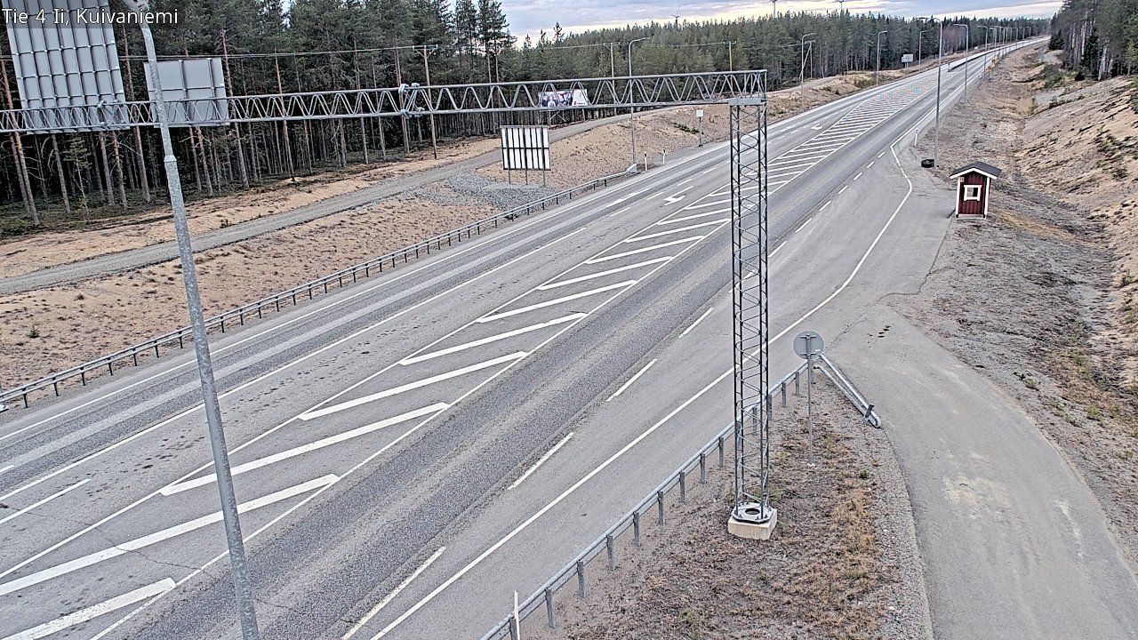 Weather Camera Image Road 4 Ii, Kuivaniemi, Ii, Pohjois-Pohjanmaa