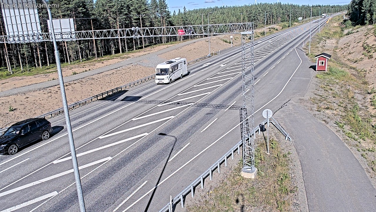 Kelikamerat Kuva Tie 4 Ii, Kuivaniemi, Ii, Pohjois-Pohjanmaa