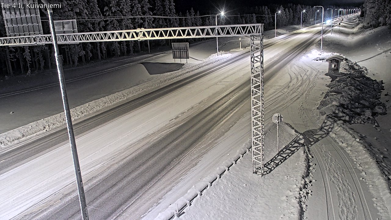 Kelikamerat Kuva Tie 4 Ii, Kuivaniemi, Ii, Pohjois-Pohjanmaa