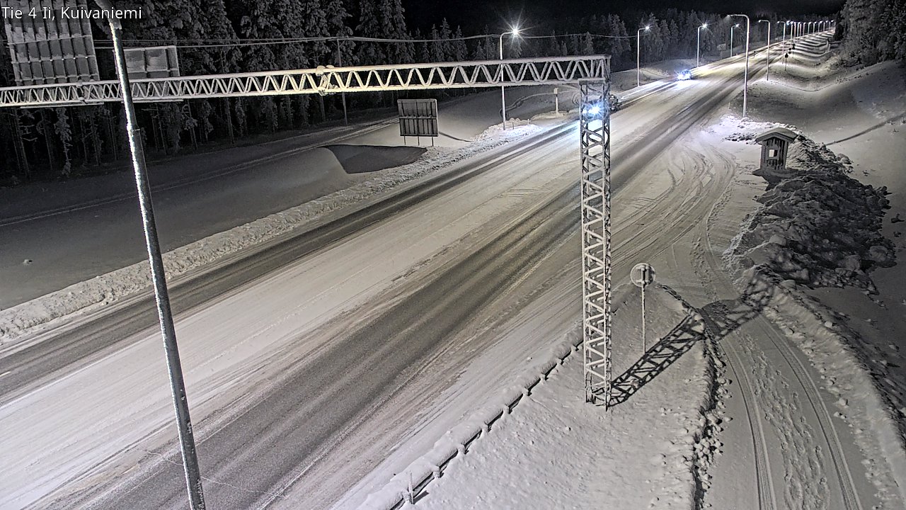 Weather Camera Image Road 4 Ii, Kuivaniemi, Ii, Pohjois-Pohjanmaa