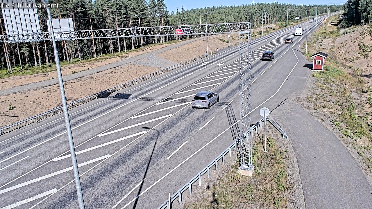 Kelikamerat Kuva Tie 4 Ii, Kuivaniemi, Ii, Pohjois-Pohjanmaa