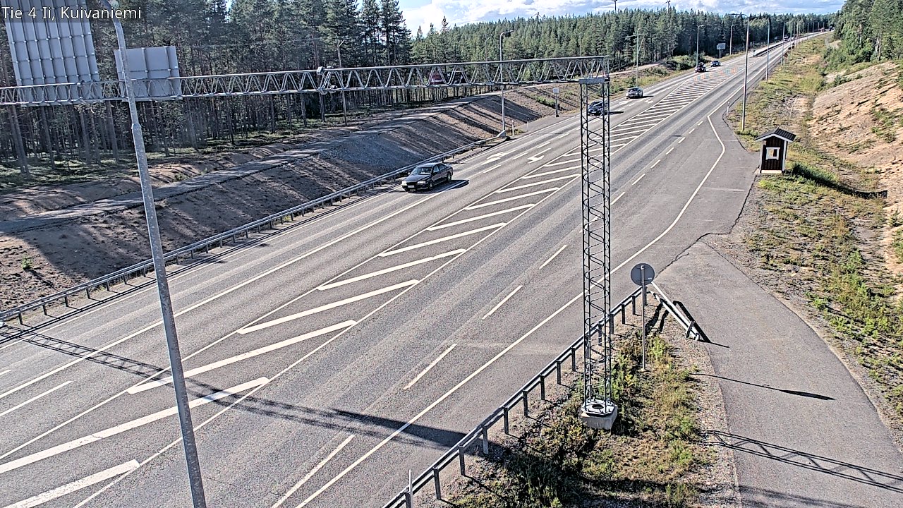 Weather Camera Image Väg 4 Ii, Kuivaniemi, Ii, Pohjois-Pohjanmaa