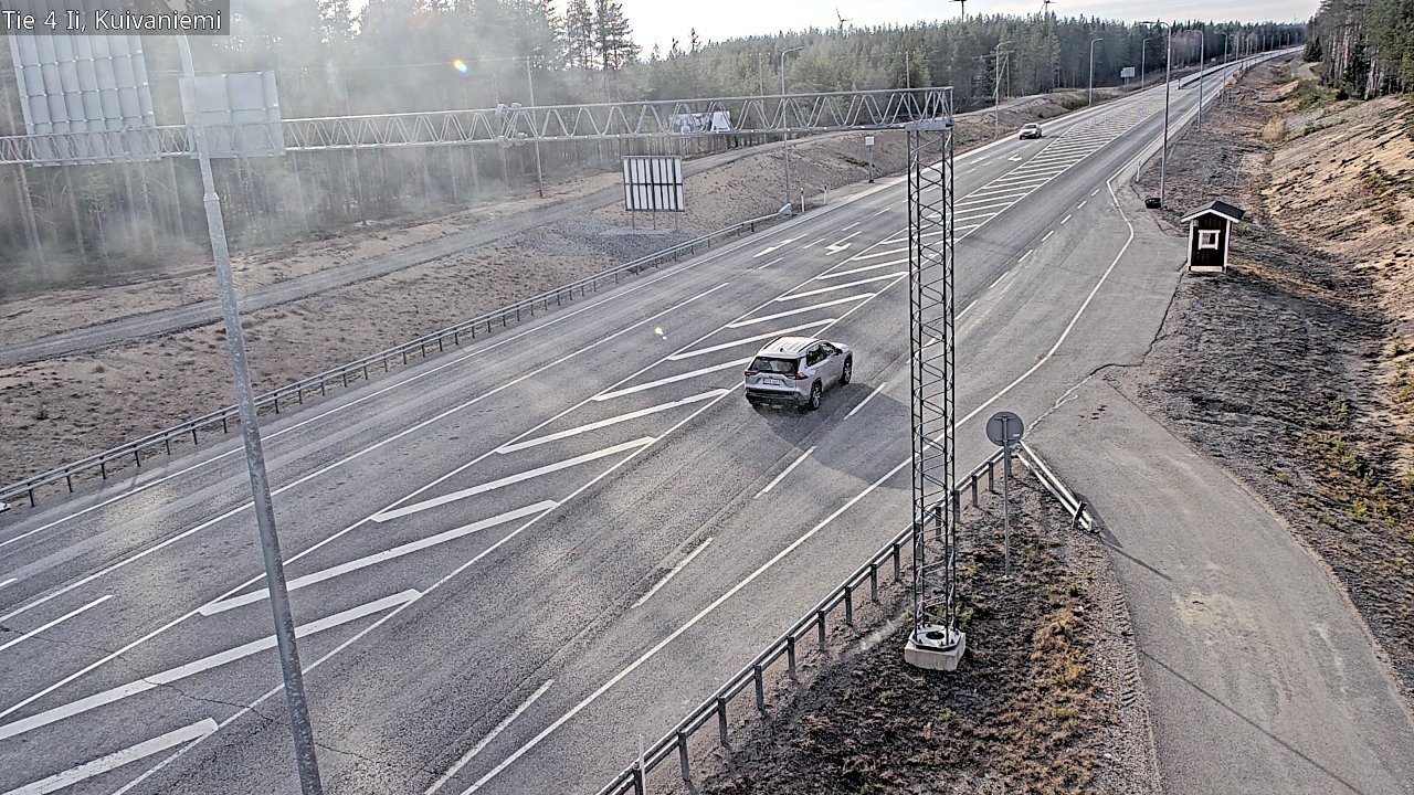 Kelikamerat Kuva Tie 4 Ii, Kuivaniemi, Ii, Pohjois-Pohjanmaa