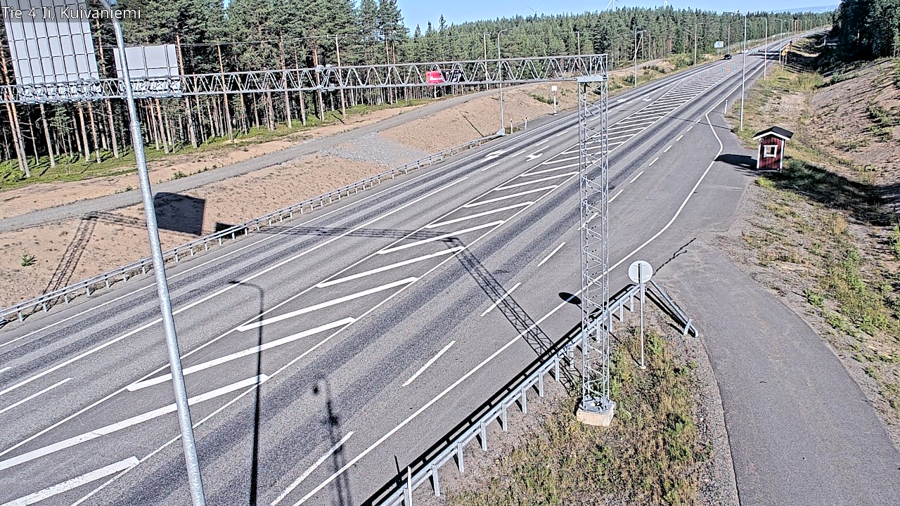 Kelikamerat Kuva Tie 4 Ii, Kuivaniemi, Ii, Pohjois-Pohjanmaa
