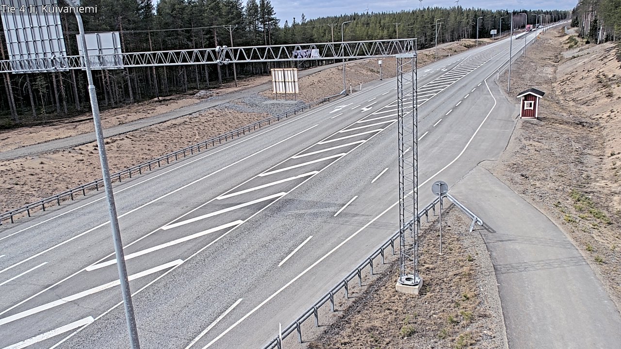 Weather Camera Image Road 4 Ii, Kuivaniemi, Ii, Pohjois-Pohjanmaa