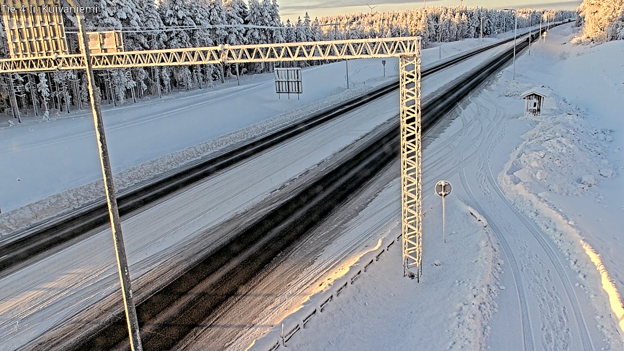 Kelikamerat Kuva Tie 4 Ii, Kuivaniemi, Ii, Pohjois-Pohjanmaa