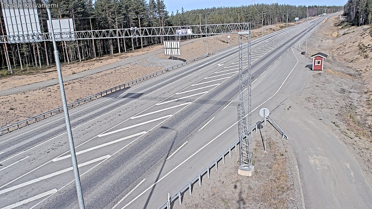 Kelikamerat Kuva Tie 4 Ii, Kuivaniemi, Ii, Pohjois-Pohjanmaa
