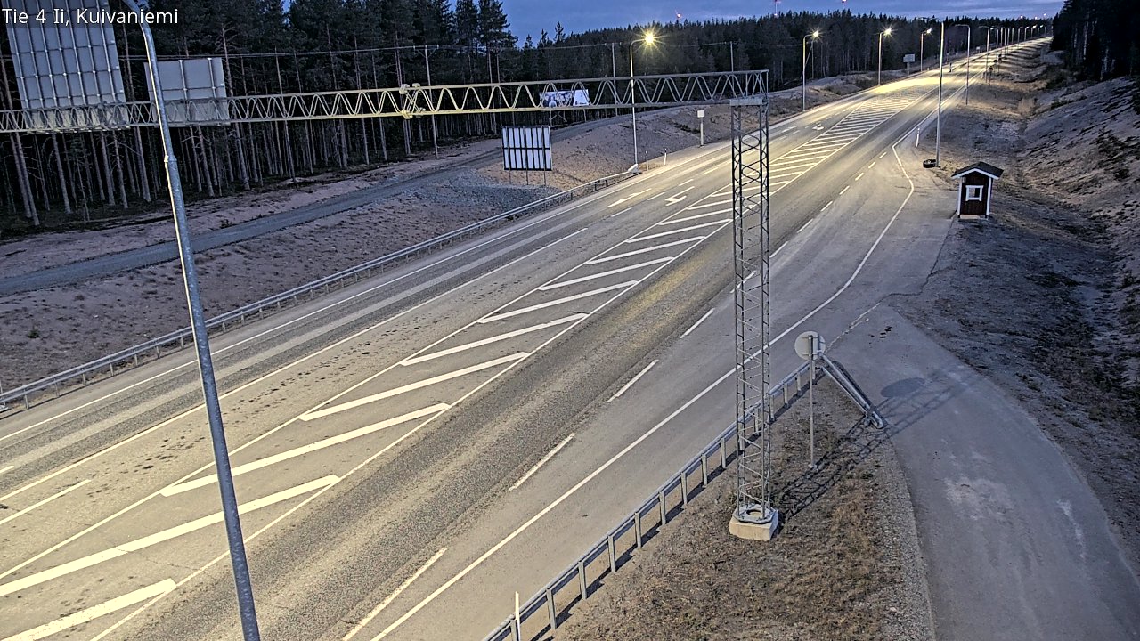 Weather Camera Image Road 4 Ii, Kuivaniemi, Ii, Pohjois-Pohjanmaa