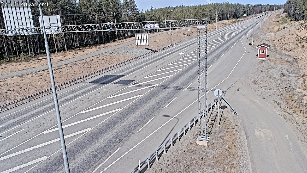 Kelikamerat Kuva Tie 4 Ii, Kuivaniemi, Ii, Pohjois-Pohjanmaa