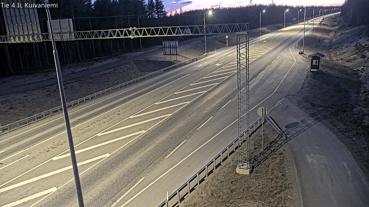 Kelikamerat Kuva Tie 4 Ii, Kuivaniemi, Ii, Pohjois-Pohjanmaa